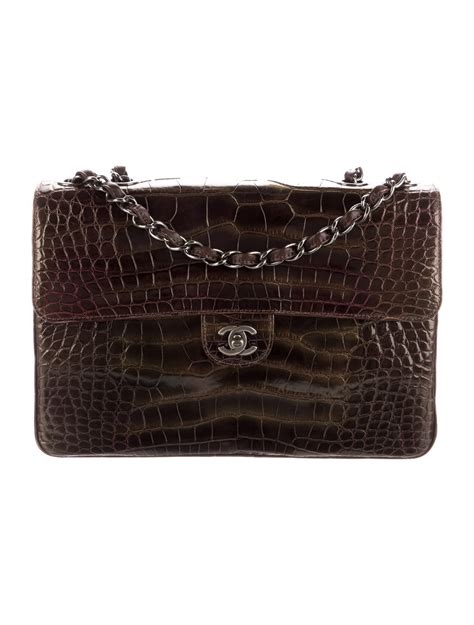 chanel alligator bag price